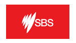 Red color SBS Logo